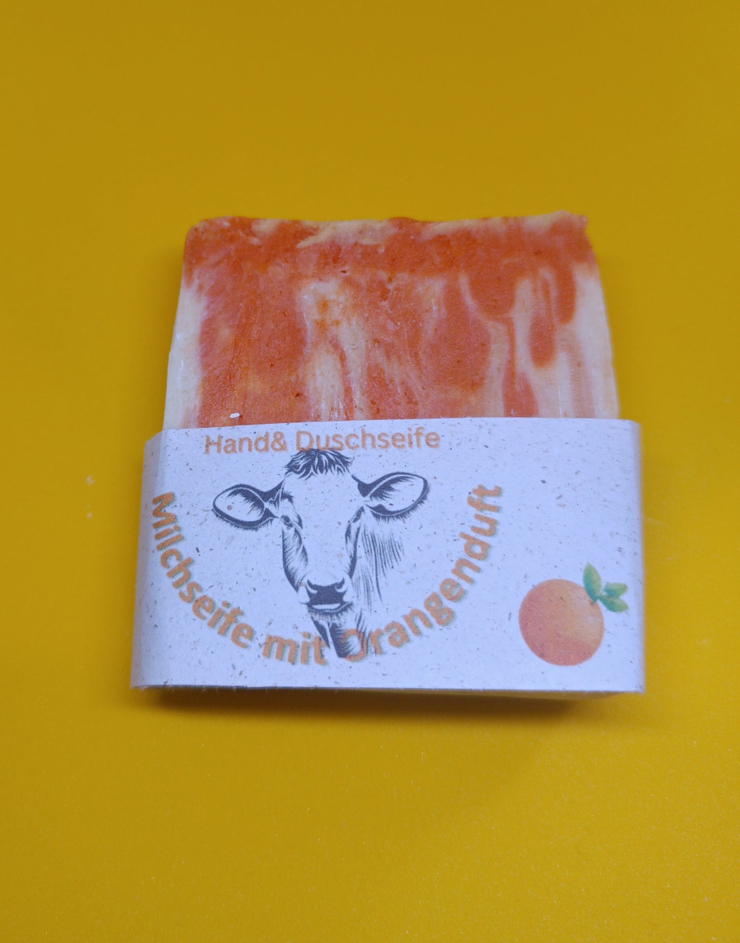 Milchseife mit Orangenduft